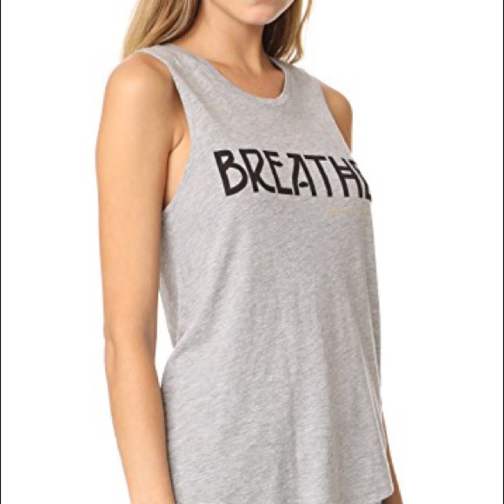 Spiritual Gangster Breathe Muscle Tank, size M